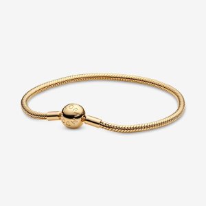 Pandora Smooth 18k Charms Gold | HSIPYN-346