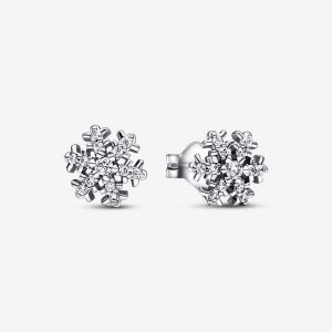 Pandora Sparkling Snowflake Zucht Silber | ZKQAUI-108