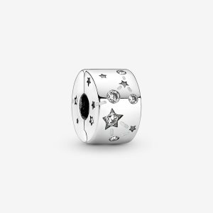 Pandora Stars & Galaxy Clip Klammern Silber | VGICSL-967