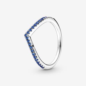 Pandora Timeless Wish Sparkling Blue Stapelbar Silber | CNEIKZ-245